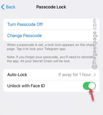 sbloccare con face id min