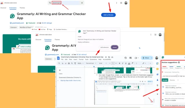 Hoe u de Grammarly Chrome-extensie installeert en gebruikt