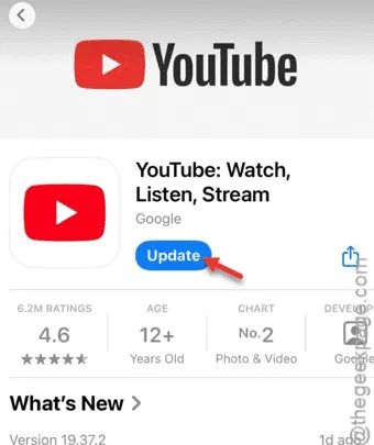 update youtube