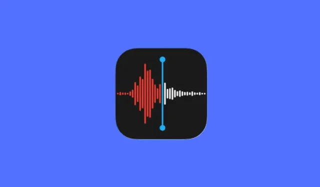 L’application Voice Memo d’Apple : l’outil indispensable dont tout musicien a besoin