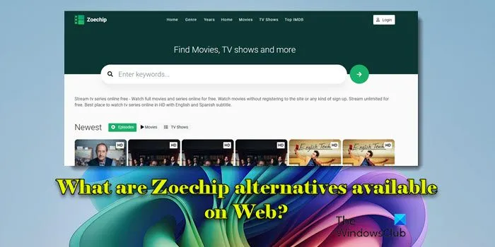 What are Zoechip alternatives available on Web