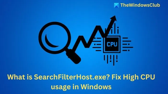 Wat is SearchFilterHost.exe