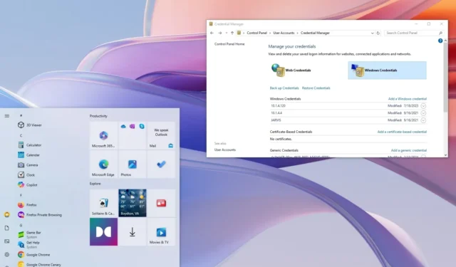 Guida all’utilizzo di Credential Manager su Windows 10