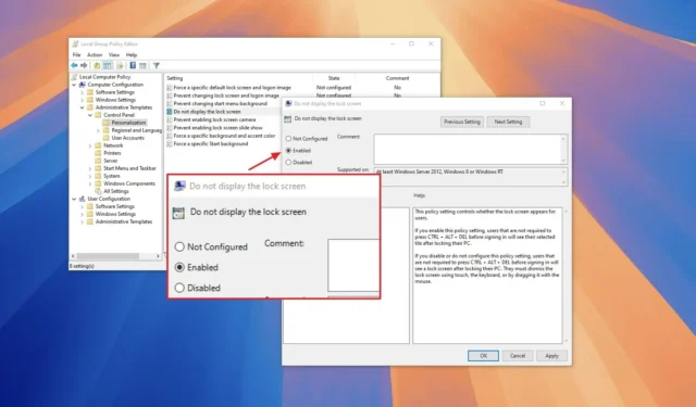 Guide étape par étape pour désactiver l’écran de verrouillage sur Windows 10