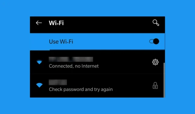 Etapas para resolver problemas de hotspot sem Internet no Windows 11