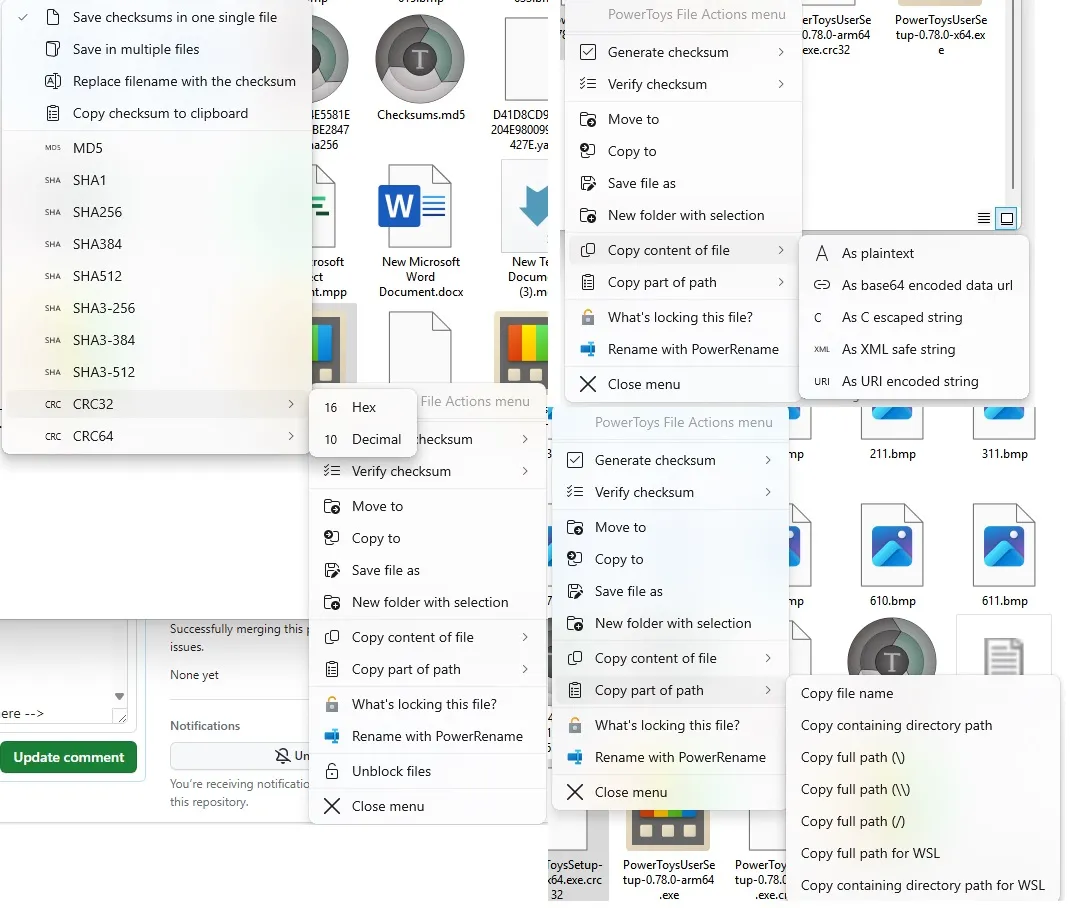 Windows 11 PowerToys 檔案操作功能