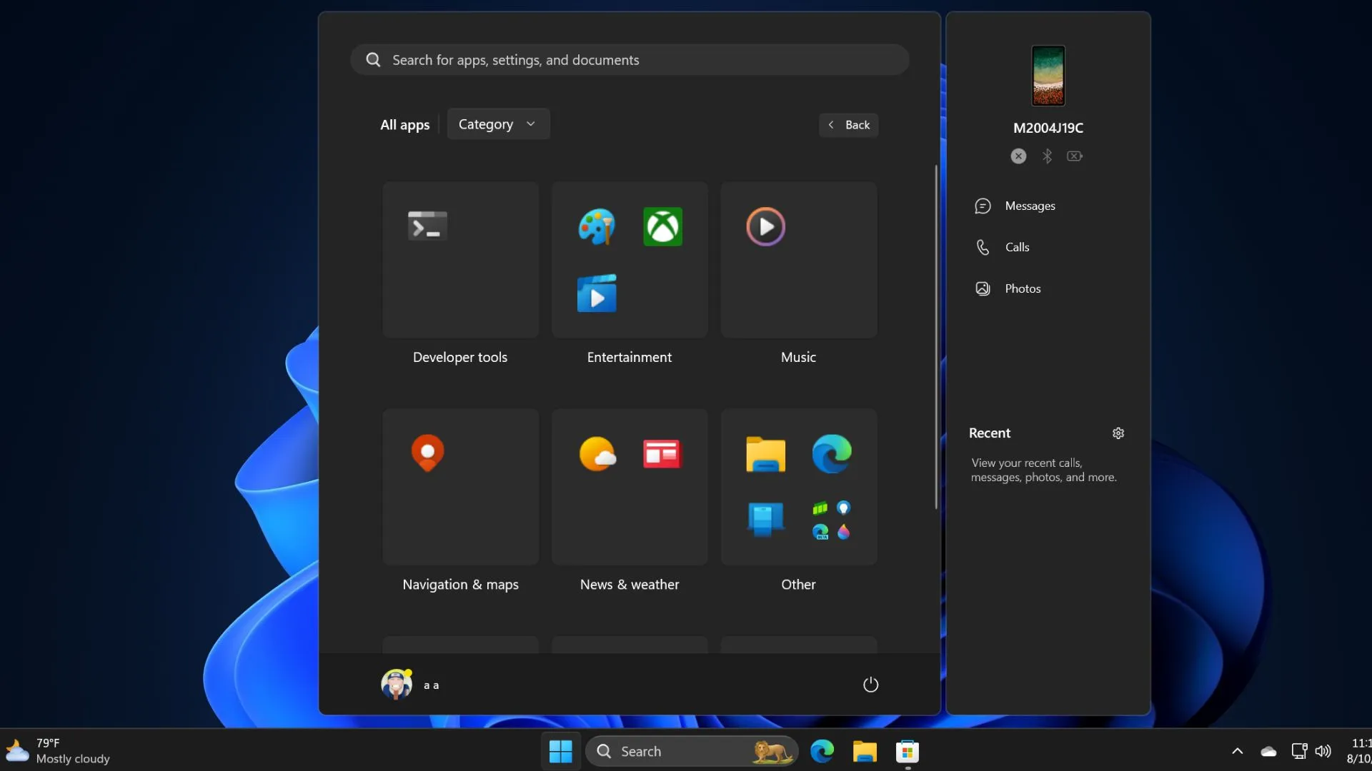 Het nieuwe ontwerp van het Startmenu van Windows 11 lijkt veel op live tegels