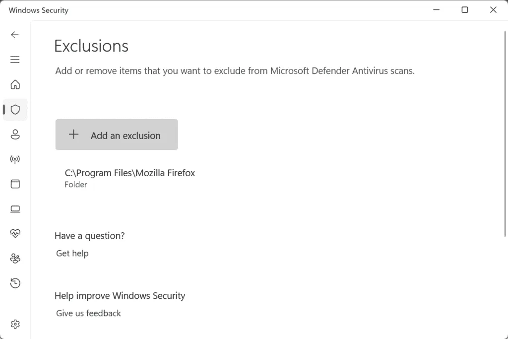 program Windows Defender