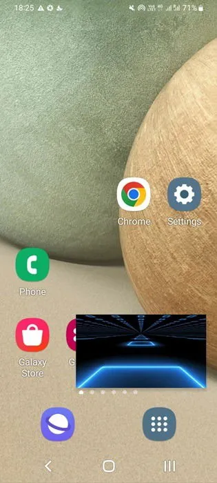 YouTube video playing in the background on a smartphone.