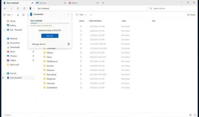 Accès à distance sans effort à votre téléphone Android sous Windows 11/10 avec la nouvelle mise à jour