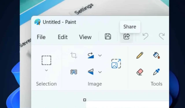 Microsoft Paint lanza un nuevo botón para compartir que permite transferir imágenes sin esfuerzo a otros dispositivos