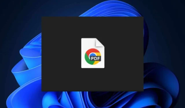 Herstel lege PDF-pictogrammen in Windows Verkenner wanneer de standaardviewer is ingesteld op Chrome