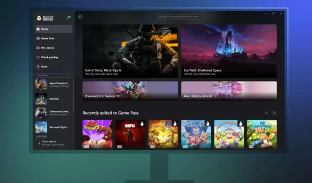 New Layout for Xbox App Enhances User Experience with Amazing Video Game Deals