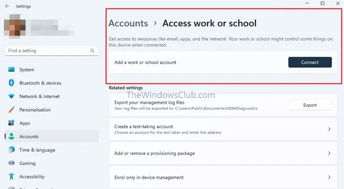 Accedi all'account di lavoro o scolastico Disconnetti