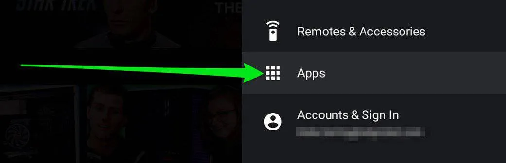 Applications Android TV