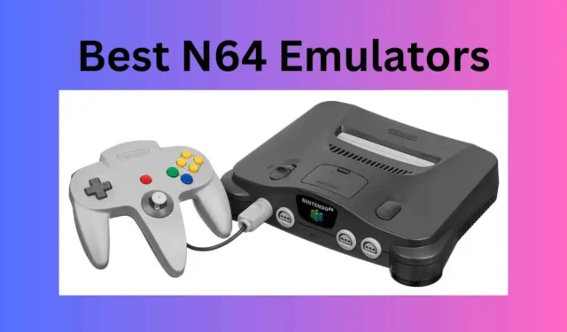 I migliori emulatori gratuiti per Windows N64: le 3 migliori scelte per il 2023