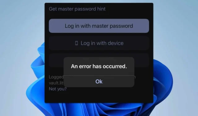 Bitwarden エラーを解決する方法: 5 つの効果的な解決策