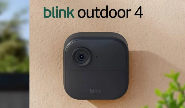 Améliorez la sécurité de votre maison grâce à trois caméras Blink Outdoor 4