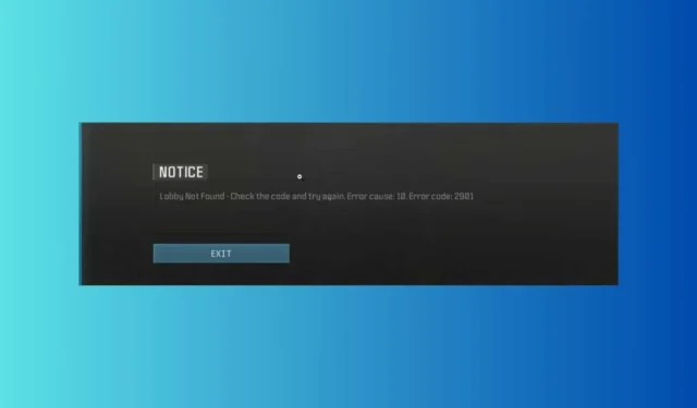 Cómo resolver el código de error BO6 2901 en cuentas compartidas de Game Pass