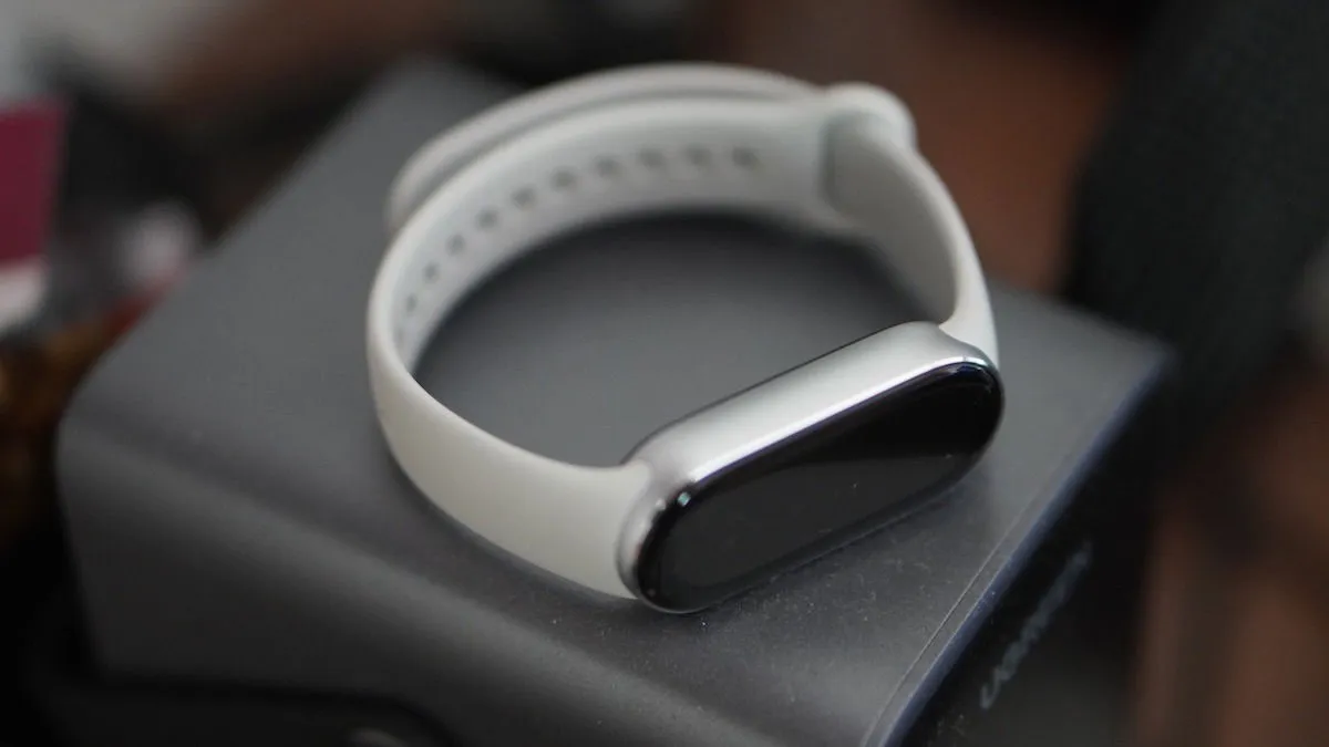 Bords chanfreinés du Xiaomi Smart Band 9