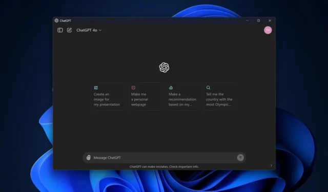 Überprüfung der offiziellen ChatGPT-App für Windows 11: Ein elektronenbasierter Chrome-Wrapper