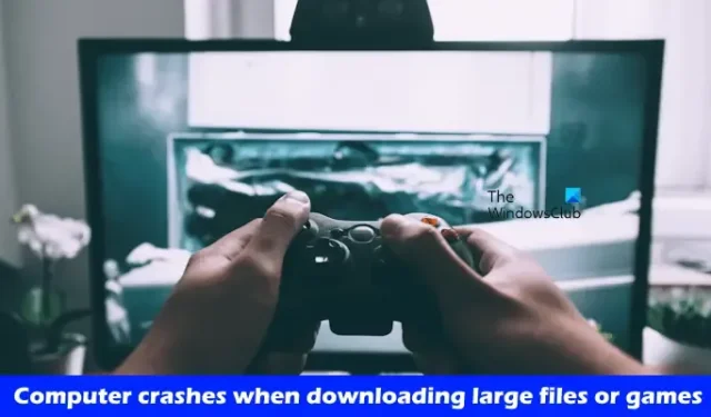 Why Your Computer Crashes When Downloading Large Files or Games