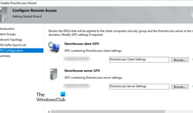 Stapsgewijze handleiding voor het installeren en configureren van DirectAccess op Windows Server