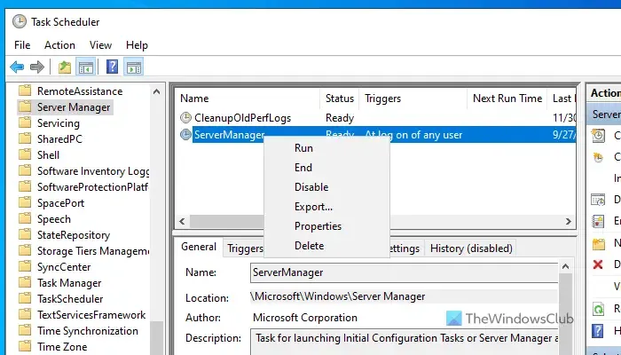 Comment désactiver le gestionnaire de serveur au démarrage sur Windows Server