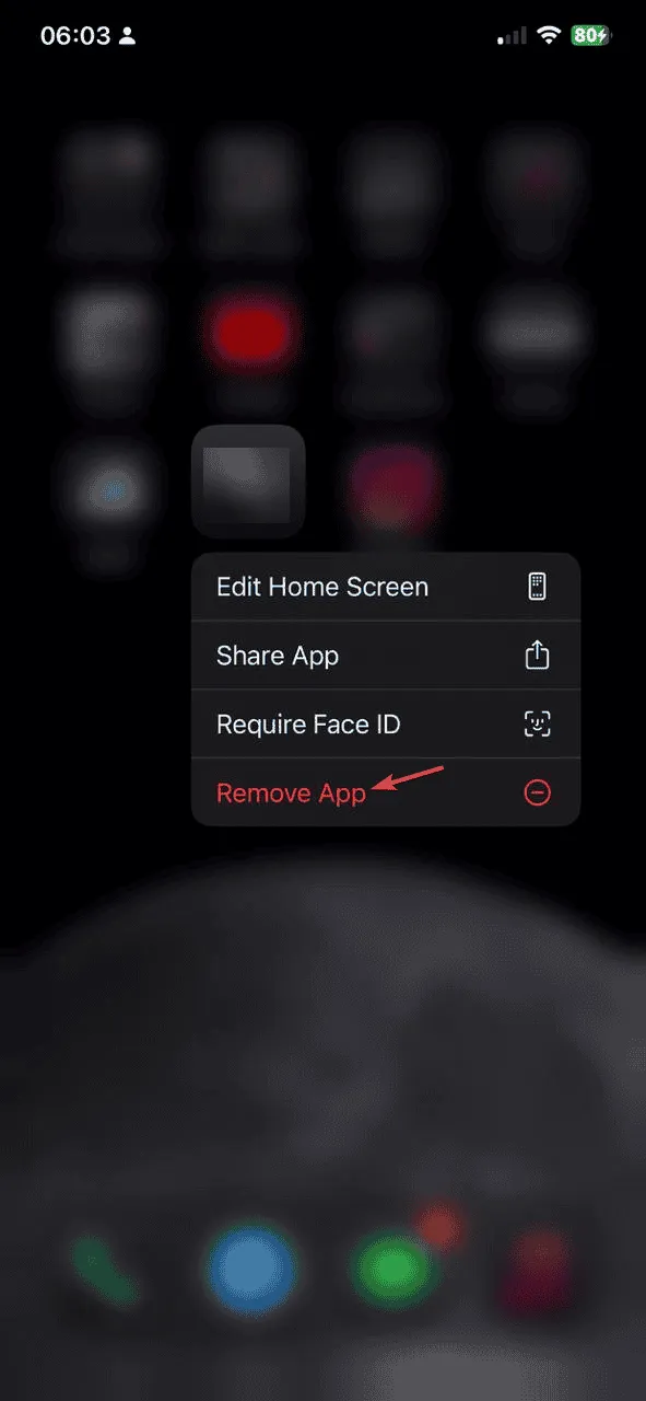 Remove app