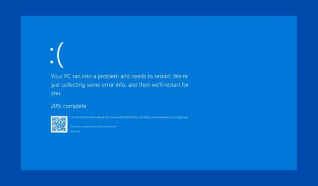 Kroki rozwiązania problemu ERROR_INVALID_LIST_FORMAT Niebieski ekran śmierci (BSoD)