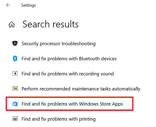 Código de exceção 0xc000027b - Solucionar problemas de aplicativos da Windows Store