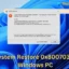 Rozwiązywanie problemów z błędem przywracania systemu 0x80070301 na komputerach z systemem Windows