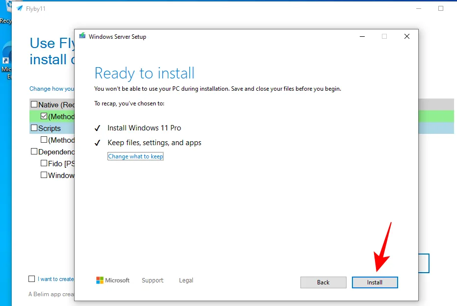 Installation de Windows 11