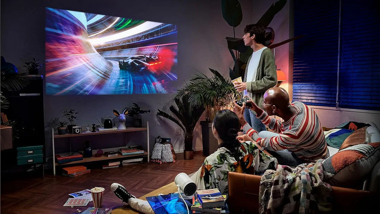 Gaming On Samsung Projector