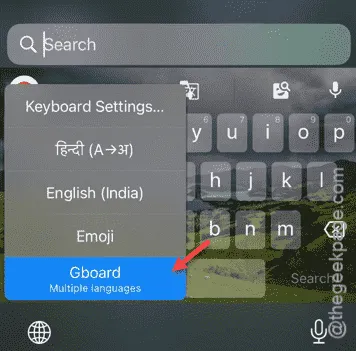 gboard min ändern