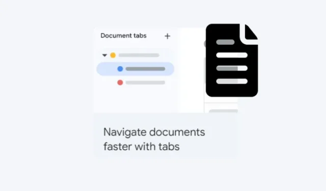 Effective Ways to Organize Google Docs Using Tabs