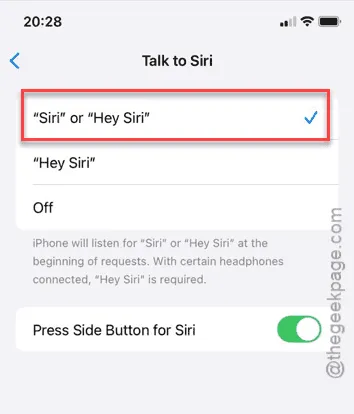 hey siri tap min