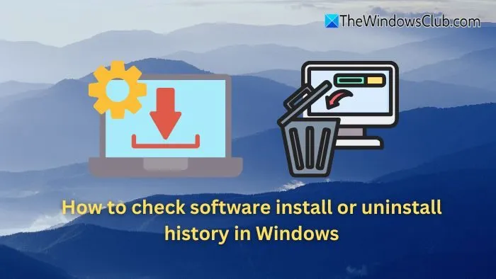 Hoe u de geschiedenis van software-installaties of -verwijderingen in Windows kunt controleren