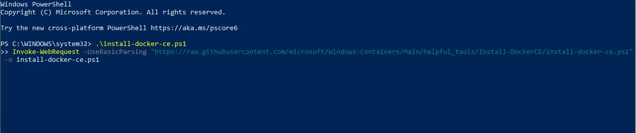 PowerShell のインストール