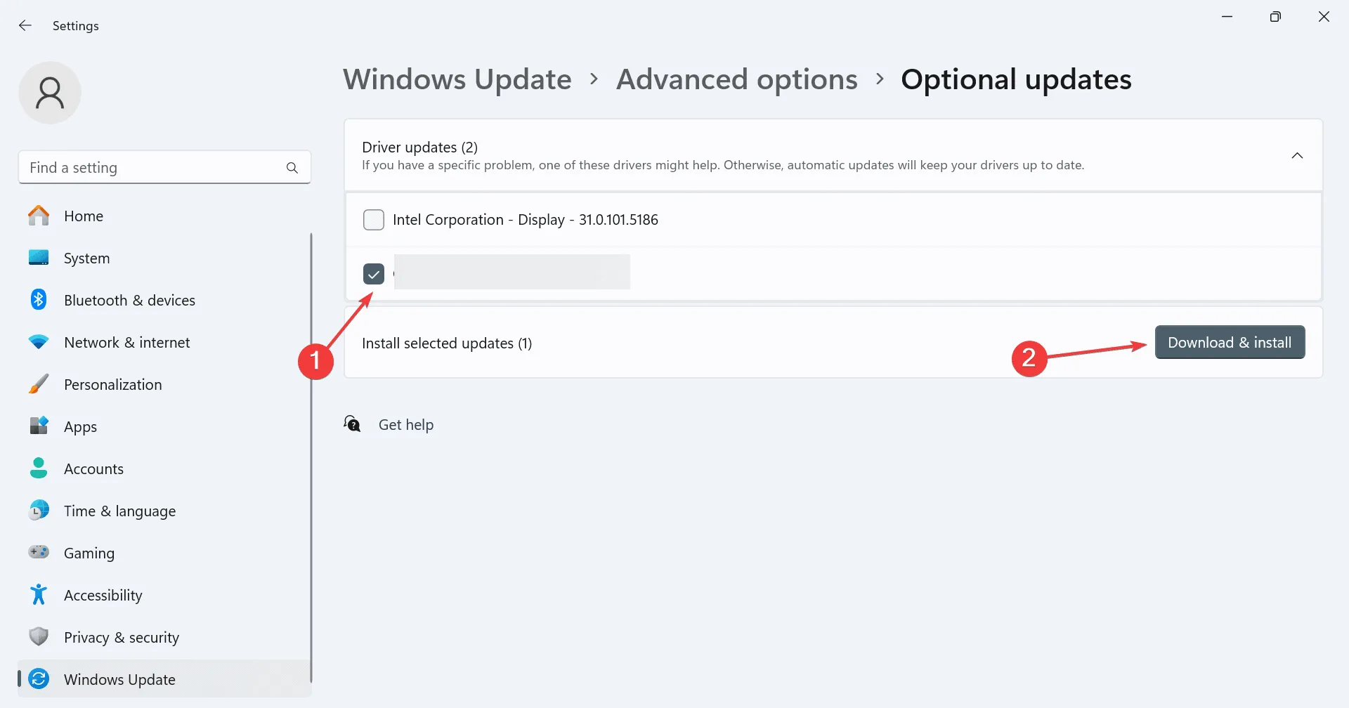 Actualización de Windows del controlador wifi de MSI