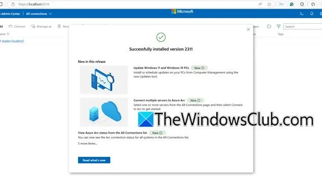 Guía para instalar y configurar el Centro de administración de Windows