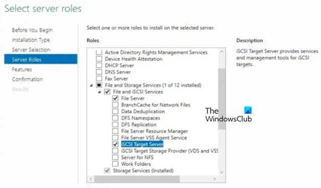 ストレージ サーバー構成のための iSCSI ターゲットのインストールと利用に関するガイド