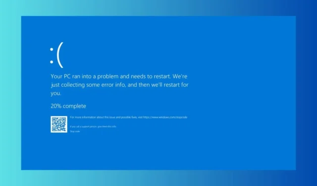 Guida passo passo per risolvere gli errori della schermata blu della morte (BSoD) KERNEL_WMI_INTERNAL