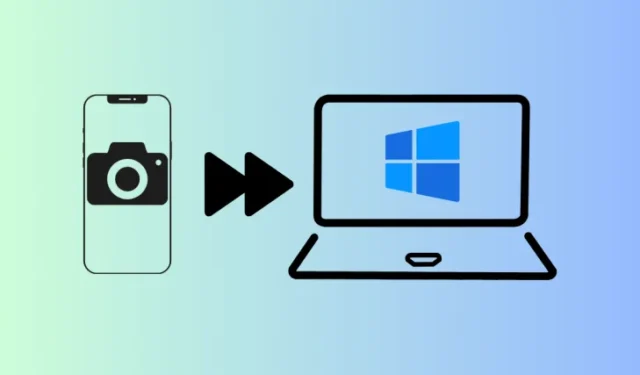 Guía para usar la cámara del móvil como webcam en Windows 11