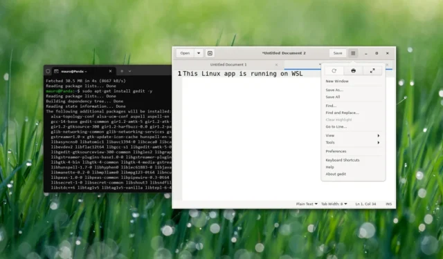 Guide to Installing Linux GUI Applications on Windows 11 and 10