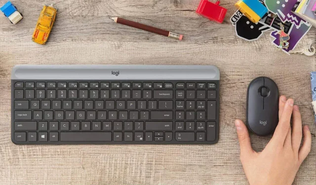 Experience Portability with the Logitech MK470 Slim Wireless Keyboard and Mouse Combo