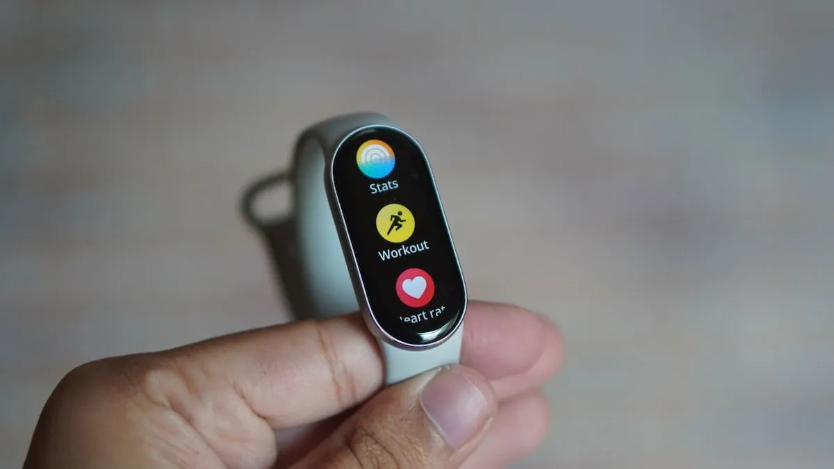 Xiaomi Smart Band 9 Menu Modes