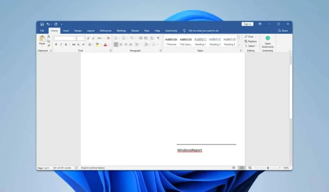 Jak dodać linię podpisu w programie Microsoft Word bez użycia X