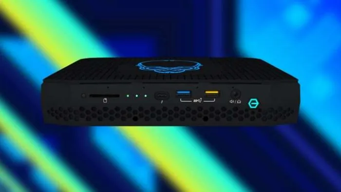 Mini PC Gaming Intel Nuc Widok