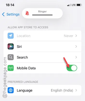 mobile data min